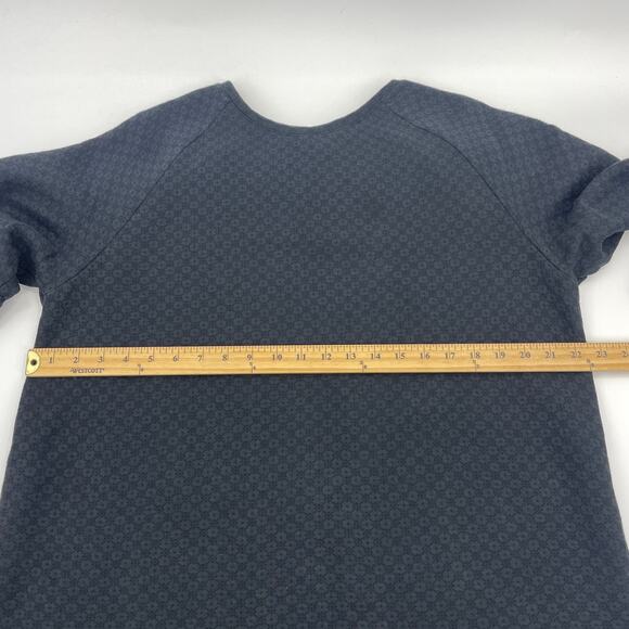 J.JILL Lightweight Sweatshirt Size XL Subdued Floral Print Long Sleeve Pullover - Picture 8 of 8